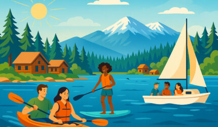 big bear lake graphic